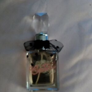 Chic Perfume Bottle with Bow Juicy Gold Couture